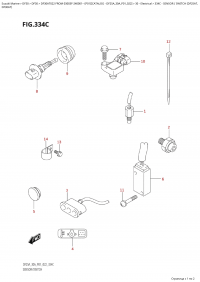 334C  -  Sensor / Switch  (Df25At, (334C -    (Df25At,)