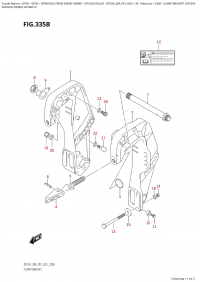 335B  -  Clamp Bracket  (Df25At, (335B -   (Df25At,)