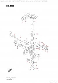 336C - Swivel Bracket (Df25At,Df30At) (336C -   (Df25At, Df30At))