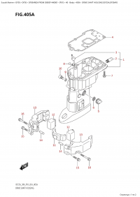 405A - Drive Shaft Housing (Df25A,Df30Ar) (405A -    (Df25A, Df30Ar))