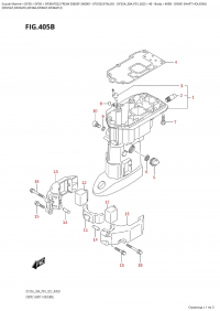 405B  -  Drive  Shaft Housing (405B -   )