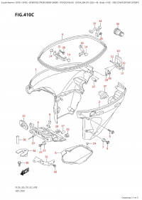 410C - Side Cover (Df25At,Df30At) (410C -   (Df25At, Df30At))