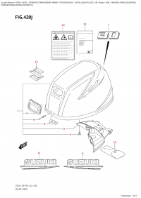 420J - Engine Cover (022:(Df30A, (420J -   () (022: (Df30A,)