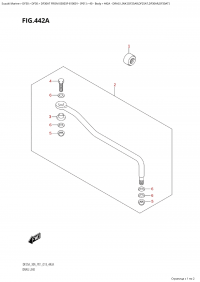 442A - Drag Link (Df25Ar,Df25At,Df30Ar,Df30At) (442A -   (Df25Ar, Df25At, Df30Ar, Df30At))