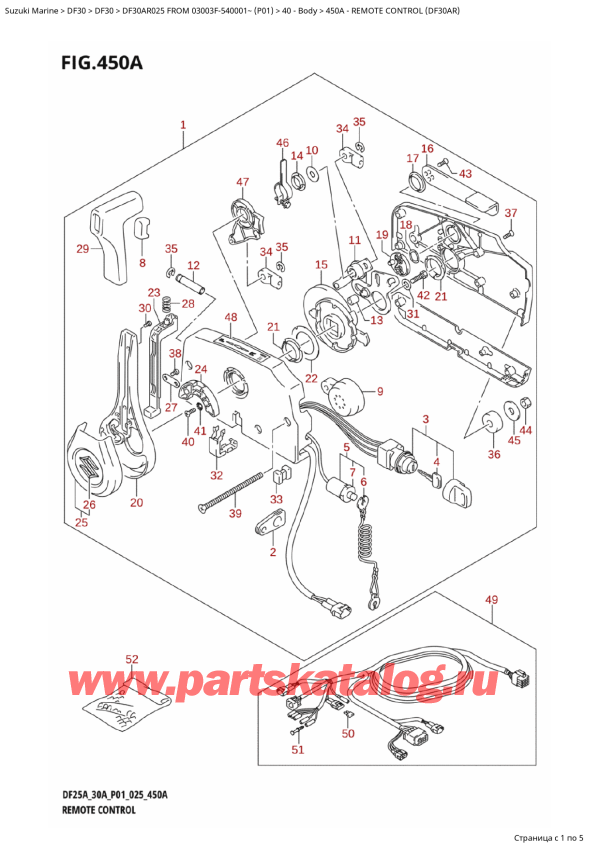   ,    ,  DF30AR S-L FROM 03003F-540001~ (P01 025)  2025 , Remote Control (Df30Ar)