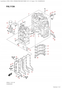 113A - Cylinder Block (113A -  )