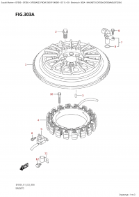 303A  - Magneto (Df350A,Df350Amd,Df325A) (303A -  (Df350A, Df350Amd, Df325A))