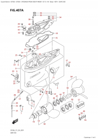 407A - Gear Case (407A -   )