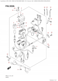 322A  - Harness (Df40A,Df40Ath,Df50A,Df50Ath) (322A -   (Df40A, Df40Ath, Df50A, Df50Ath))