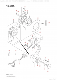 517A  -  Opt:concealed Remocon (1) (See  Note) (517A - :  ,   (1) (See Note))