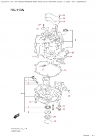 113A - Cylinder  Block (113A -  )