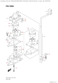 160A - Water  Pump (160A -  )