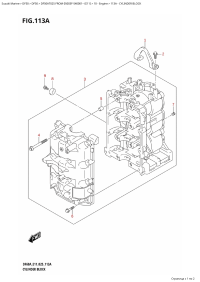 113A - Cylinder Block (113A -  )