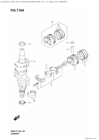 116A - Crankshaft (116A - )