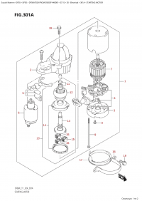 301A - Starting Motor (301A -  )