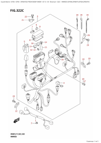 322C - Harness (Df40A,Df40Ath,Df50A,Df50Ath) (322C -   (Df40A, Df40Ath, Df50A, Df50Ath))