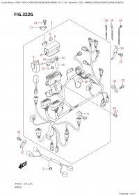 322G - Harness (Df40A,Df40Ath,Df50A,Df50Ath) (322G -   (Df40A, Df40Ath, Df50A, Df50Ath))