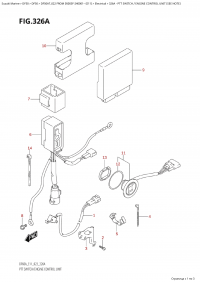 326A  - Ptt Switch / Engine Control  Unit  (326A -   /   )