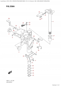 336A - Swivel Bracket (Df40A,Df50A) (336A -   (Df40A, Df50A))