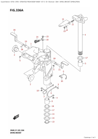 336A - Swivel Bracket (Df40A,Df50A) (336A -   (Df40A, Df50A))