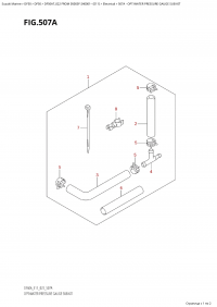 507A - Opt:water Pressure Gauge Sub Kit (507A - :     )