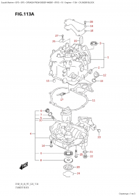 113A - Cylinder Block (113A -  )