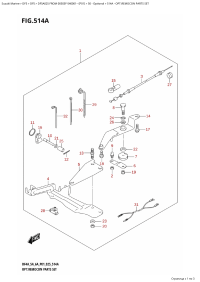 514A - Opt:remocon Parts Set (514A - :   )