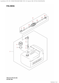 583A - Opt:fuel Tank (Df5A,Df6A) (583A - :   (Df5A, Df6A))