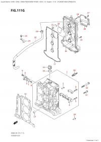 111G - Cylinder Head (Df60A:e01) (111G -    (Df60A: e01))