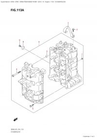 113A - Cylinder Block (113A -  )