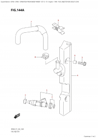 144A - Fuel Injector (E01,E03,E11,E34) (144A -   (E01, E03, E11, E34))