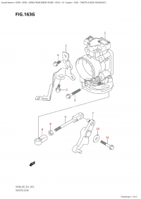 163G - Throttle Body (Df60A:e01) (163G -   (Df60A: e01))