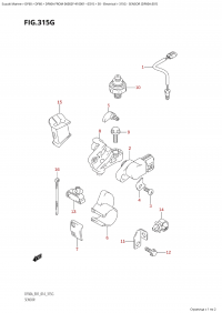 315G - Sensor (Df60A:e01) (315G -  (Df60A: e01))