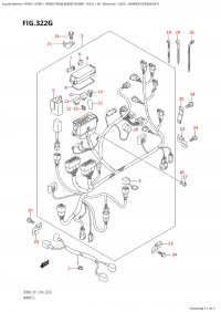 322G - Harness (Df60A:e01) (322G -   (Df60A: e01))