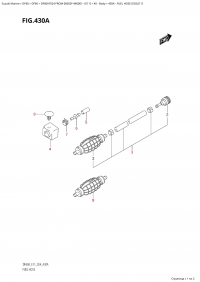 430A - Fuel Hose (E03,E11) (430A -   (E03, E11))