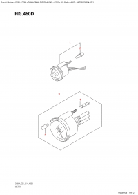 460D - Meter (Df60A:e01) (460D -  (Df60A: e01))