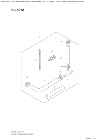 507A - Opt:water Pressure Gauge Sub  Kit (507A - :     )