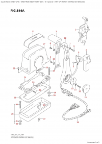 544A - Opt:remote Control Assy Single (1) (544A -    ,  (1))