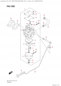 128C - Carburetor (Df6A) (128C -  (Df6A))