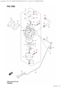 128C - Carburetor (Df6A) (128C -  (Df6A))