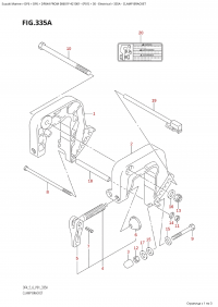 335A - Clamp Bracket (335A -  )