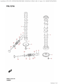 121A - Camshaft (Df70A,Df70Ath) (121A -   (Df70A, Df70Ath))