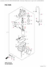 143A -  Fuel  Vapor  Separator (143A -   )