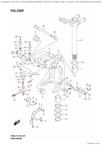 336F - Swivel Bracket  (Df70A,Df90A) (336F -   (Df70A, Df90A))