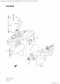 407A - Gear Case (407A -   )