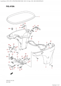 410A - Side Cover (Df70A:e01) (410A -   (Df70A: e01))