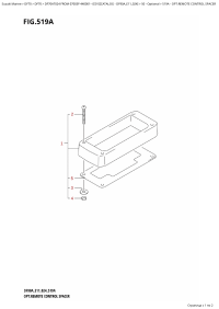 519A - Opt:remote  Control  Spacer (519A - :   )