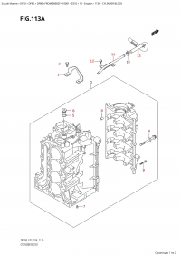 113A - Cylinder Block (113A -  )