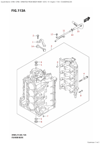 113A - Cylinder Block (113A -  )