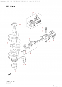 116A - Crankshaft (116A - )